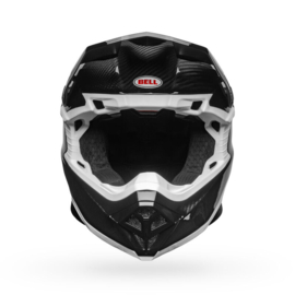 Bell Moto-10 Spherical Helm Gloss Black White