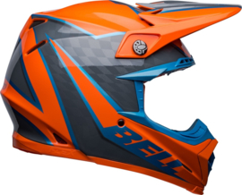 Bell Moto-9S Flex Sprite Helm Gloss Orange Grey