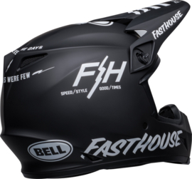 Bell MX-9 Mips Fasthouse Prospect Helm Matte Black White