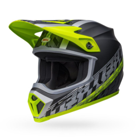 Bell MX-9 Mips Offset Helm Matte Black Hi-Viz Yellow