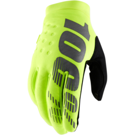 100% Brisker handschoenen Neon Yellow