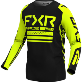 FXR Contender Jersey Black Hi-Vis 2024