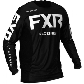 FXR Podium Jersey Black White