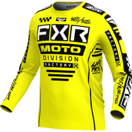 FXR Podium Jersey Yellow Black 2024