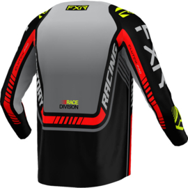 FXR Clutch Pro Jersey Grey Black HiVis 2023