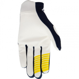 FXR Slip-On Lite Gloves Navy Yellow white