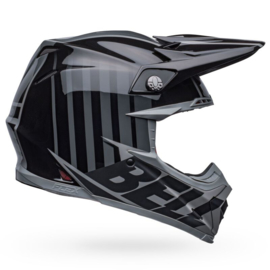 Bell Moto-9S Flex Sprint Helm Matte/Gloss Black Grey