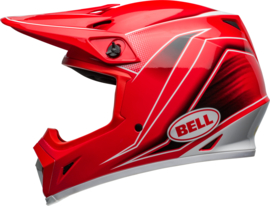 Bell MX-9 Mips Zone Helm Gloss Red