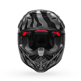 Bell Moto-9S Flex Claw Helm Gloss Black White