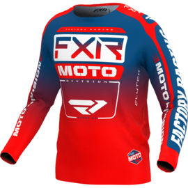 FXR Clutch Jersey Slate Red 2024