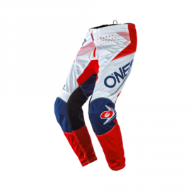 O'Neal Pants Element Factor White Blue Red V.21