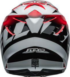 Bell Moto-9S Flex Rail Gloss Red White