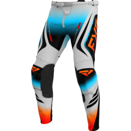 FXR Clutch Pro Pant Grey Sky Orange 2025