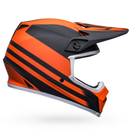 Bell MX-9 Mips Disrupt Helm Matte Black Orange