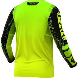 FXR Podium Jersey HiVis Lime Black 2025