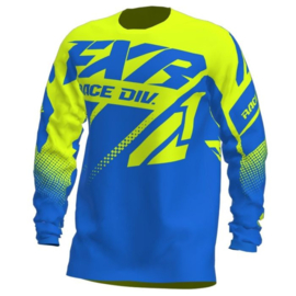 FXR Clutch Jersey Blue Hi-Vis