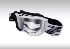 Progrip 3300 Vision Goggle Black White W/Clear Lens
