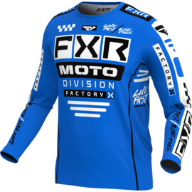 FXR Podium Jersey Blue Black 2024