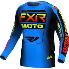 FXR Clutch Jersey Youth Blue Inferno 2024