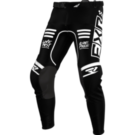 FXR Podium Pant Youth Black White 2024