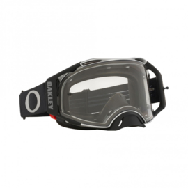 Oakley Airbrake MX Tuff Blocks Gunmetal W/Clear Lens