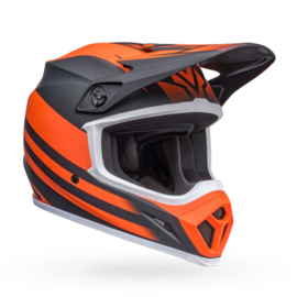 Bell MX-9 Mips Disrupt Helm Matte Black Orange