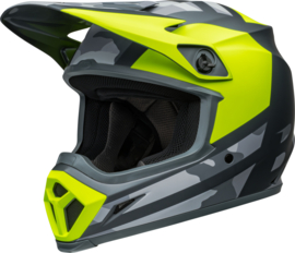 Bell MX-9 Mips Alter Ego Helm Matte Hi-Viz Camo