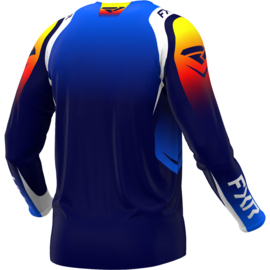 FXR Clutch Pro Jersey Navy Inferno 2025
