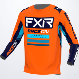 FXR Youth Clutch Pro Jersey Orange Midnight