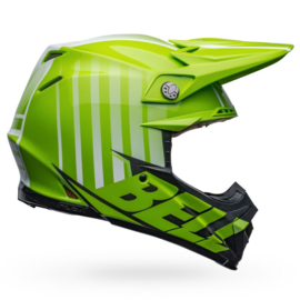 Bell Moto-9S Flex Sprint Helm Matte/Gloss Green Black