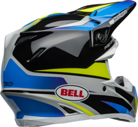 Bell Moto-9S Flex Helm Pro Circuit 24 Gloss Black Blue