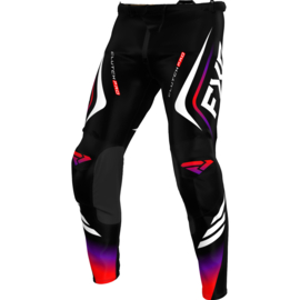 FXR Clutch Pro Pant Black Red Purple 2025