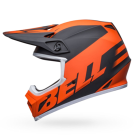 Bell MX-9 Mips Disrupt Helm Matte Black Orange