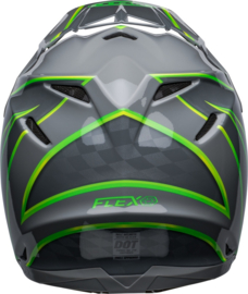 Bell Moto-9S Flex Sprite Helm Gloss Grey Green