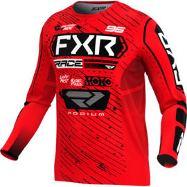FXR Podium Jersey Red Black 2025