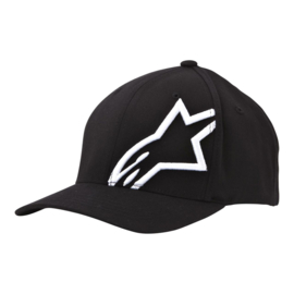 Alpinestars Corp Shift 2 Curved Brim Black White S/M