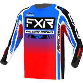 FXR Clutch Pro Jersey Blue Red White 2023