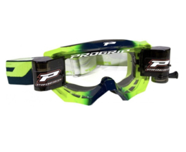 Progrip 3200 Venom Racepack XL Goggle Neon Blue Neon Yellow