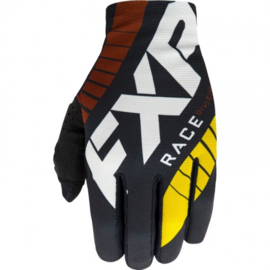 FXR Slip-On Lite Gloves Black Rust Gold
