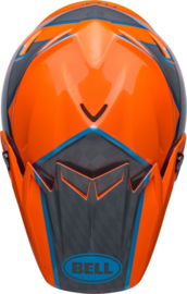 Bell Moto-9S Flex Sprite Helm Gloss Orange Grey