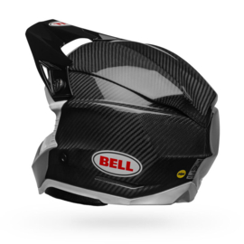 Bell Moto-10 Spherical Helm Gloss Black White