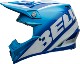 Bell Moto-9S Flex Rail Gloss Blue White