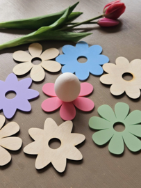 Eierdopjes bloem (set van 4)