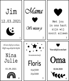Kaars blok groot (waxinelicht of dinerkaars)