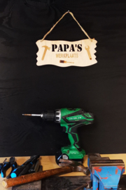 Papa's Werkplaats