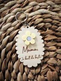 Sleutelhangers met bloem