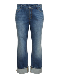 Straight fold-up Jeans Coline