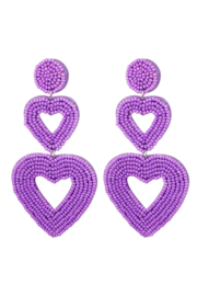 Statement oorbel Open Hearts