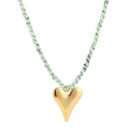 Bandana ketting met hartje