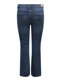 Willy flared jeans in dark-blue